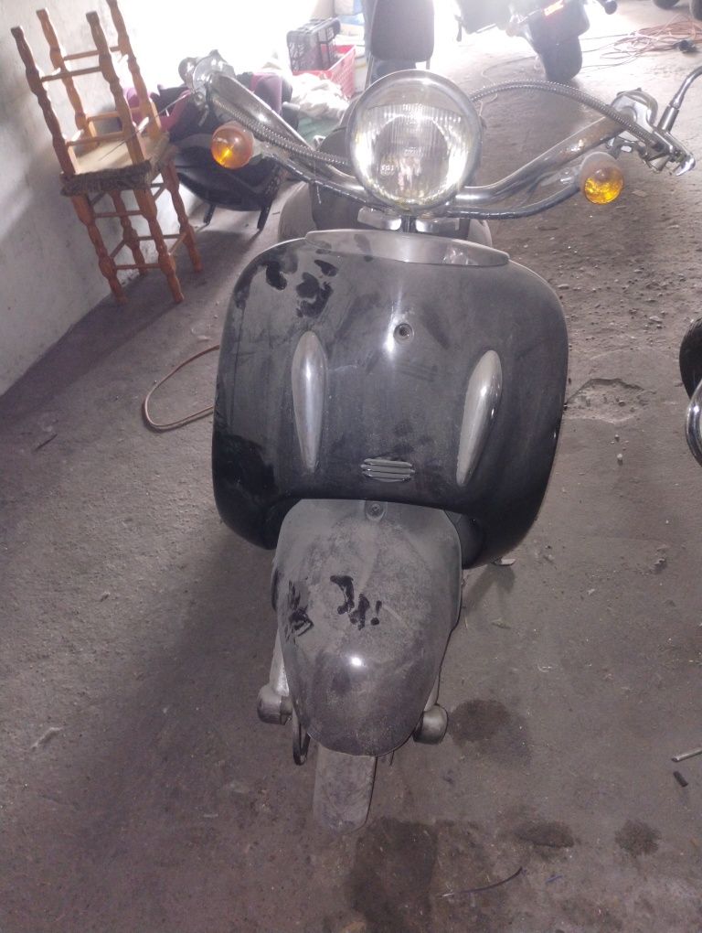 Skuter elektryczny Retro styl