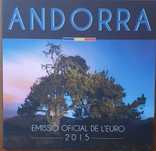 Moedas Série Anual Andorra 2015 BNC