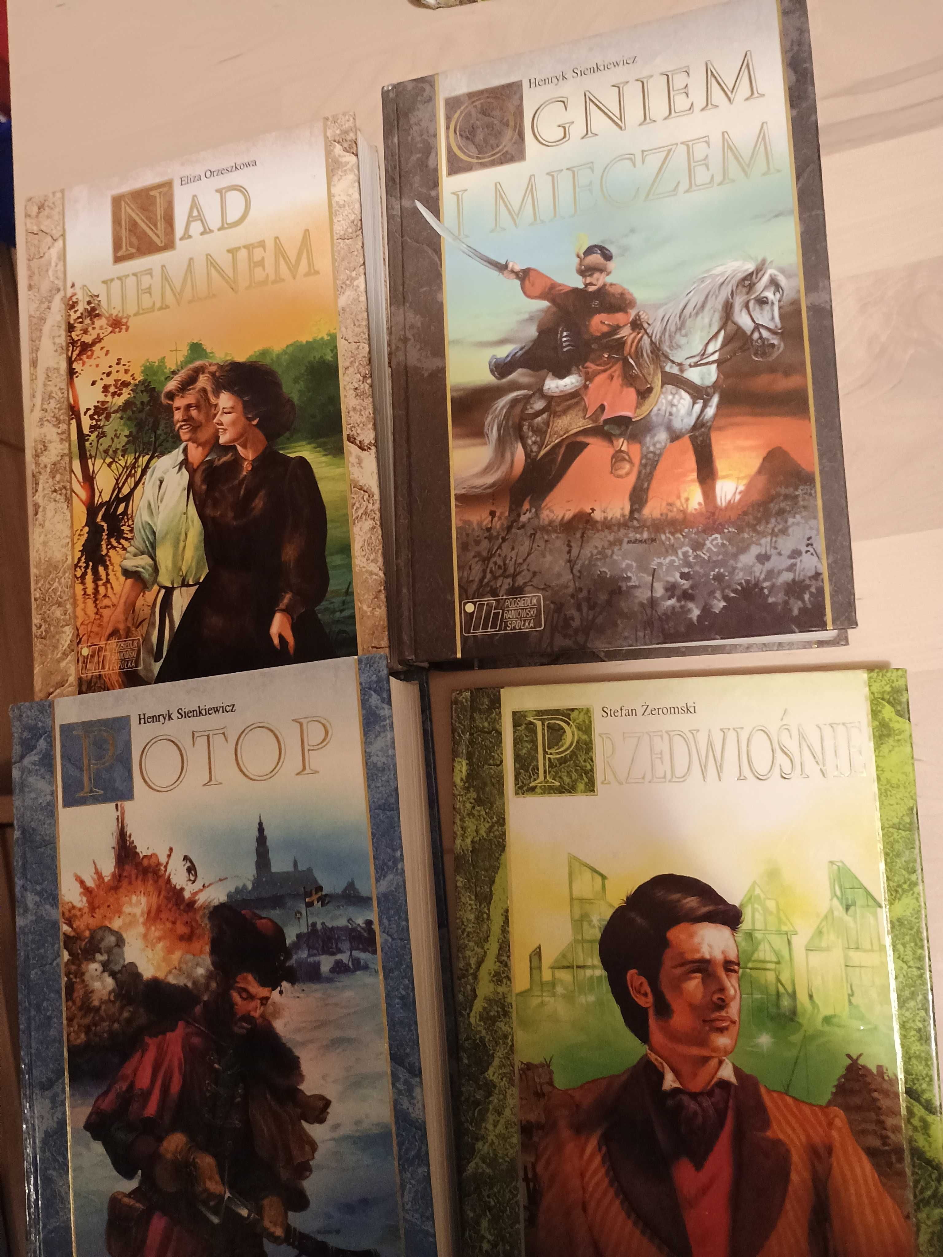 Tomy z serii Biblioteka Klasyki Polskiej 10 szt