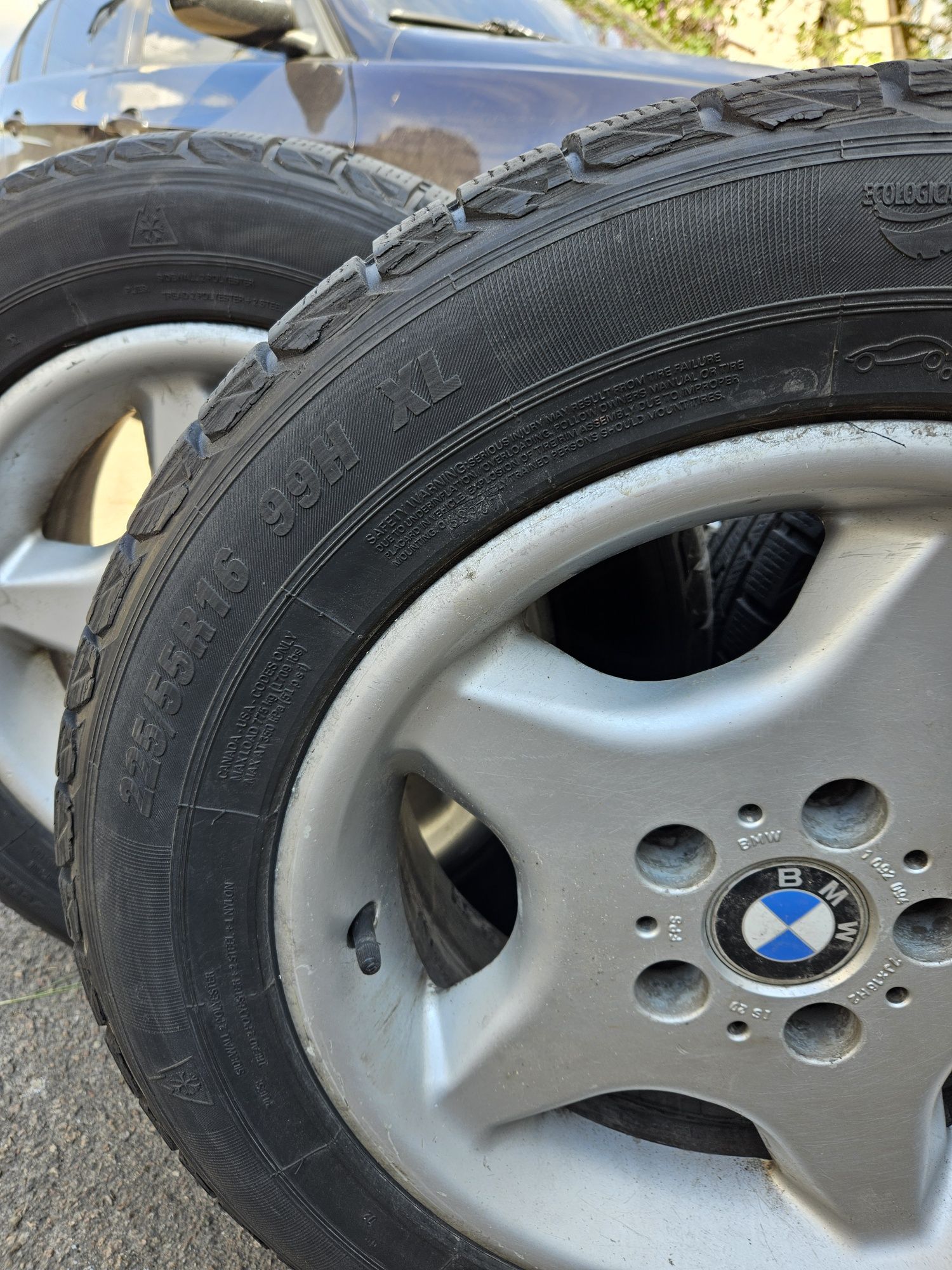 Диски bmw r16, e46, зимова резина