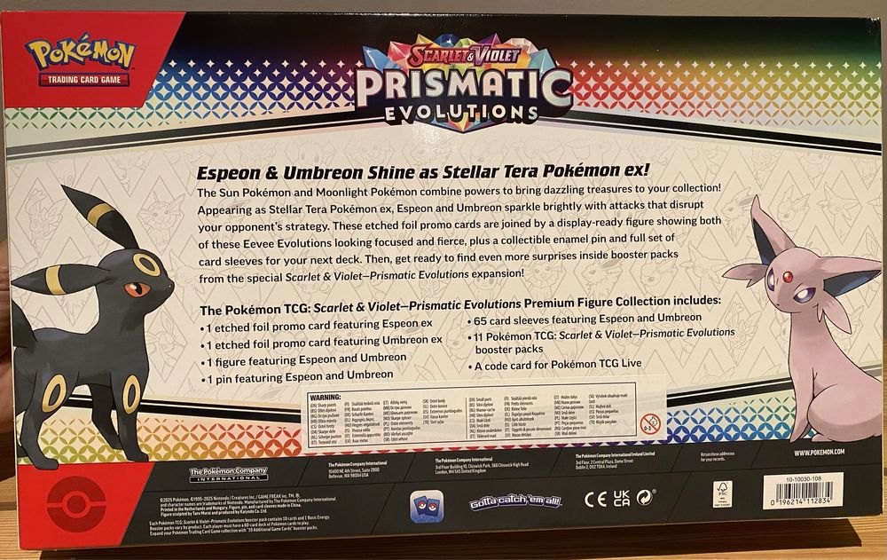 Figure collection Prismatic Evolutions Pokémon
