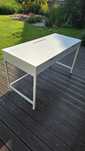 biurko dziecięce białe ikea Alex 132x58cm