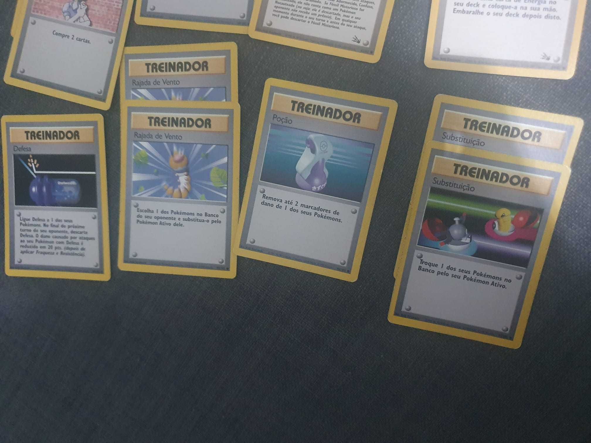 Cartas Pokémon antigas