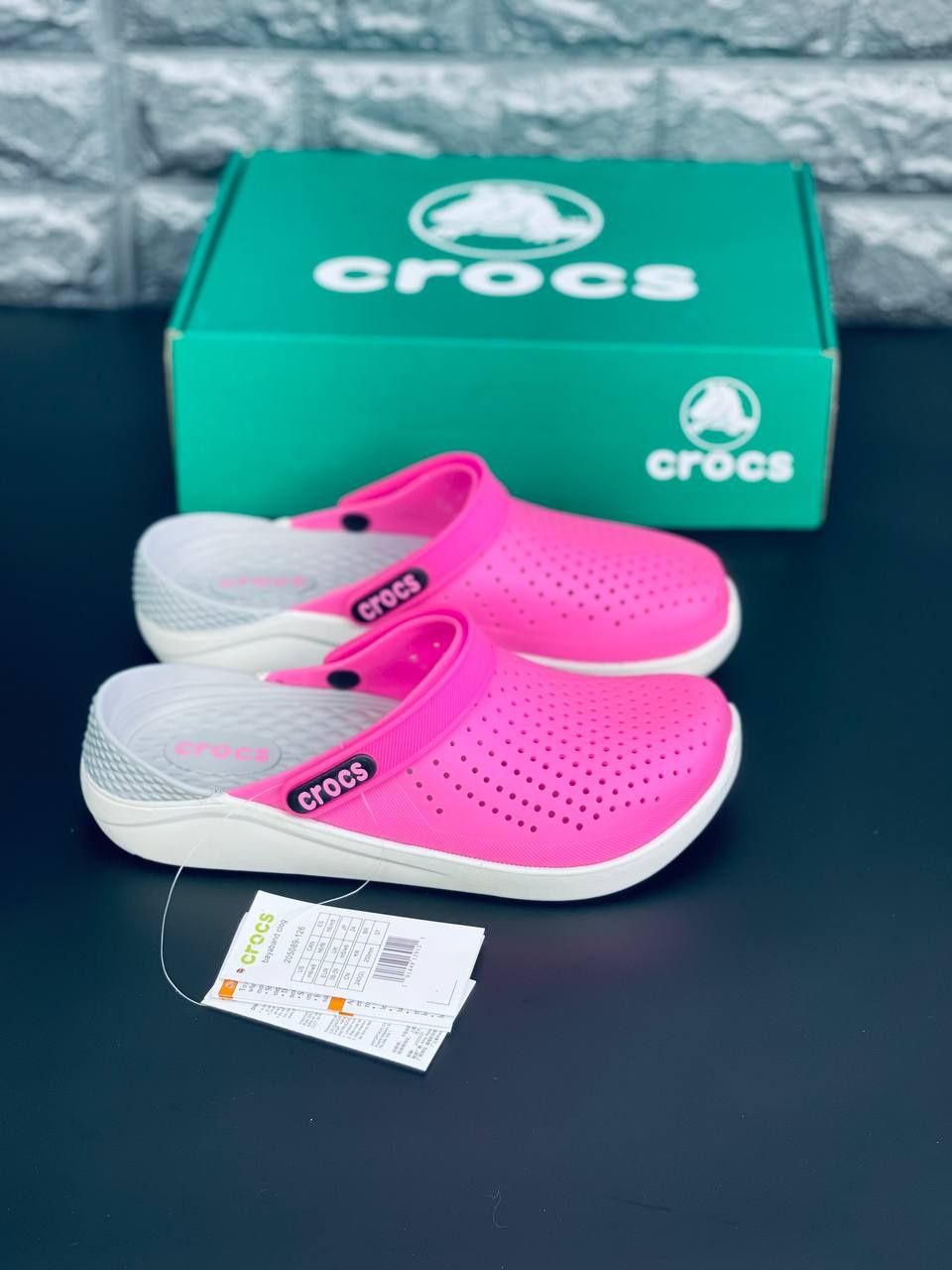 ЖЕНСКИЕ кроксы Crocs шлёпанцы Крокс розового цвета 36-41