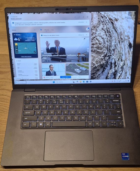 Dell 7520 i7 16GB RAM 256GB SSD Windows 11 Pro PL wysyłka