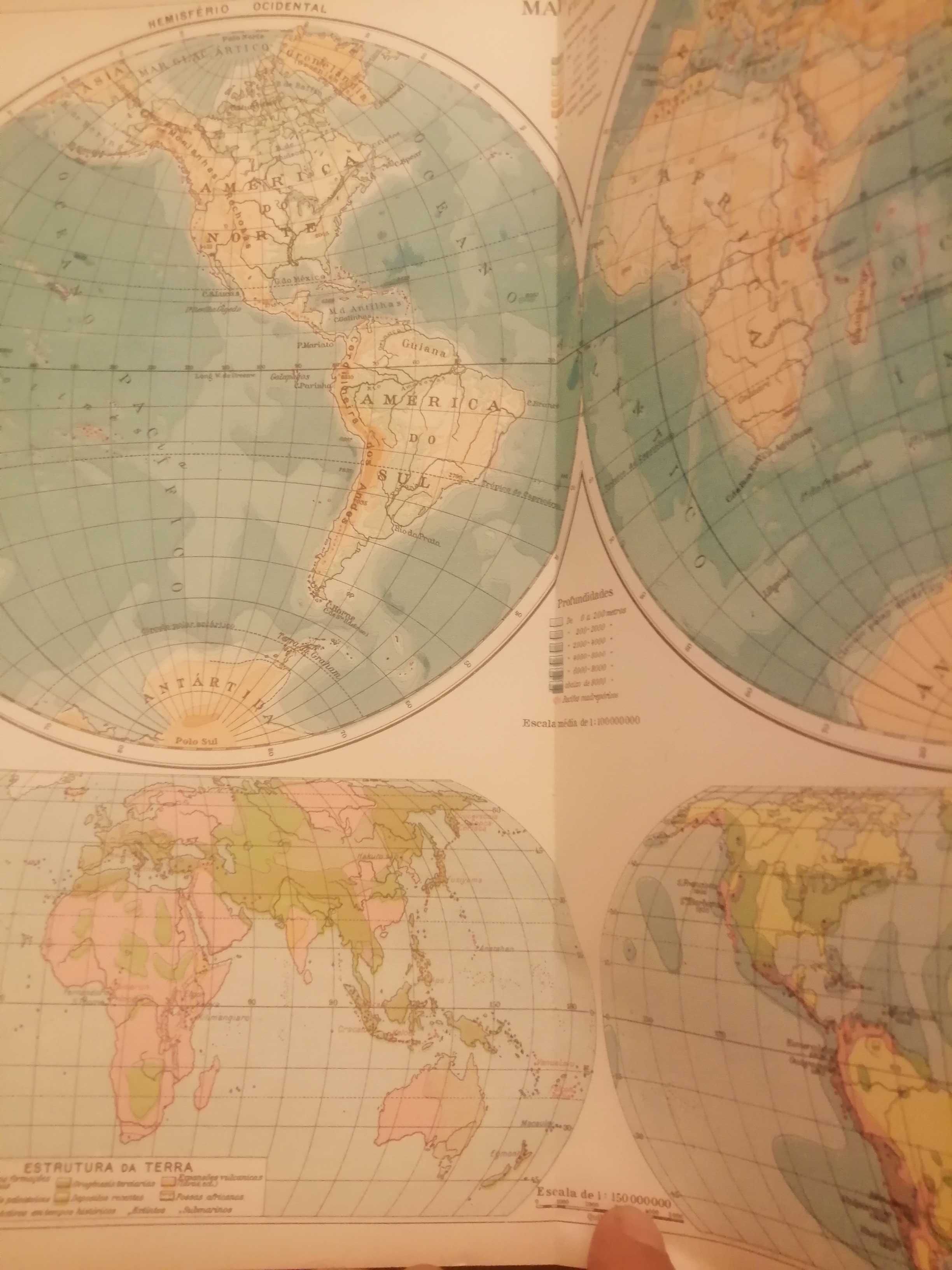 Novo Atlas escolar português 1949