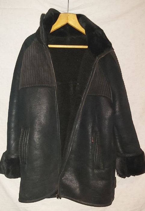 Дубленка б/у мужская 54-56 размер