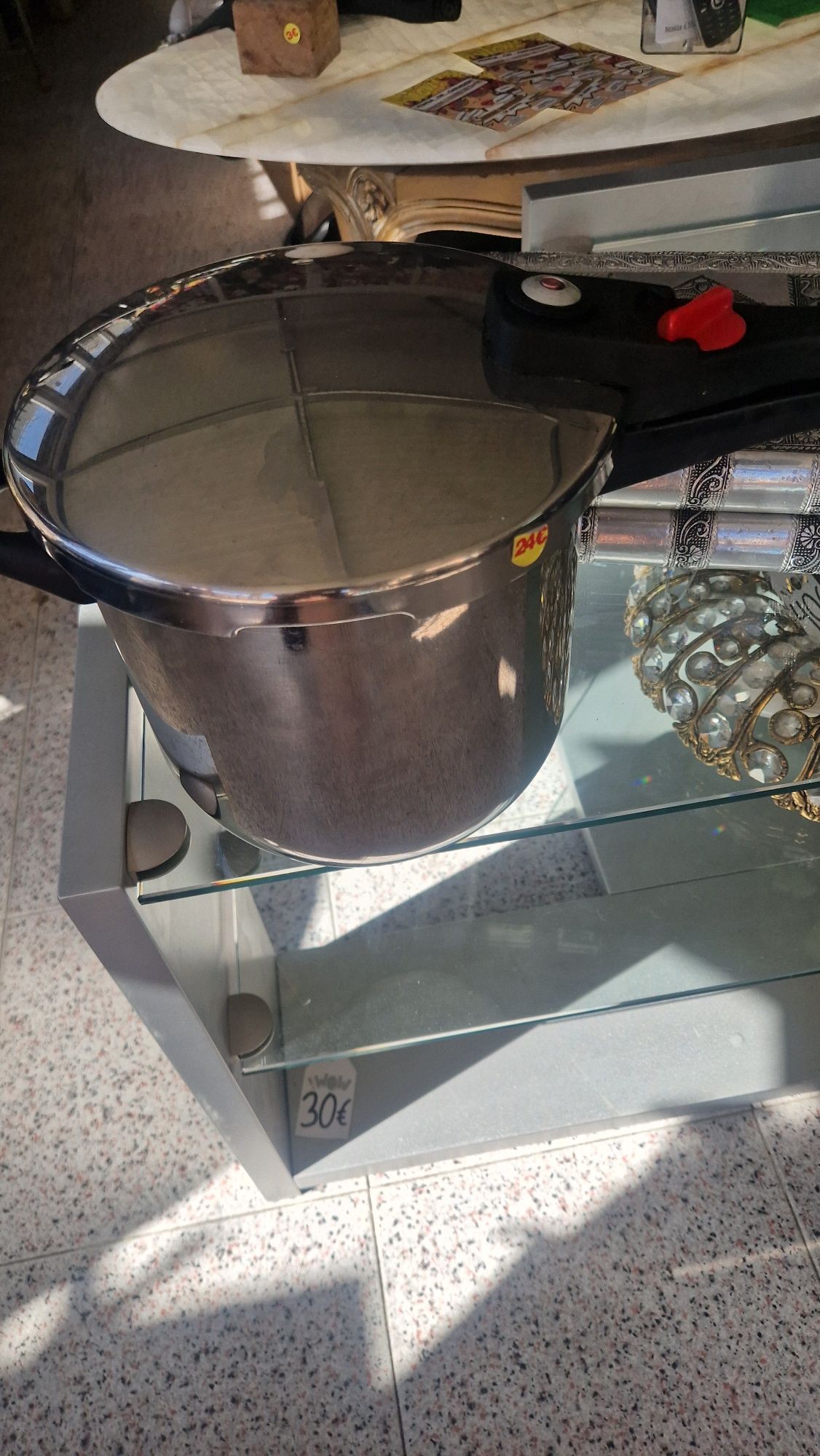 Panela de pressão em inox