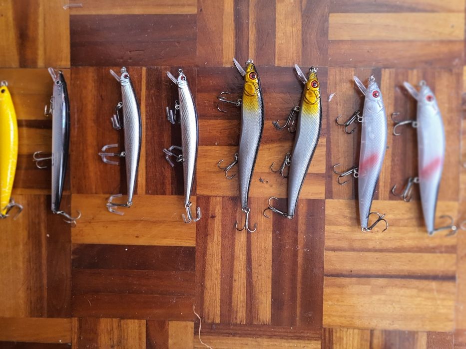 Amostras spining novas njnca foram a agua