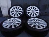 Oryginalne alufelgi OPEL 18 cali 5x110, opony całoroczne, Alfa Saab