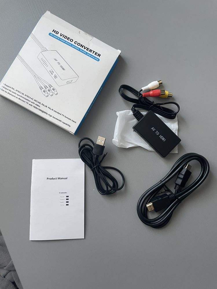 Nowy konwerter video obrazu i dźwięku na HDMI
