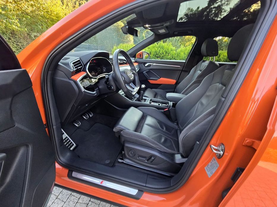 Audi Q3 Salon PL/Bezwypadkowy/Panorama/Virtual/Bang&Olufsen/Orange/Unikat
