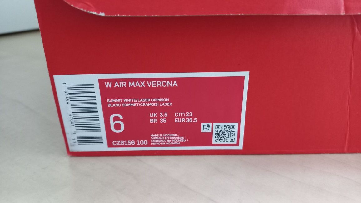 NIKE AIRMAX VERONA w rozmiarze 36.5