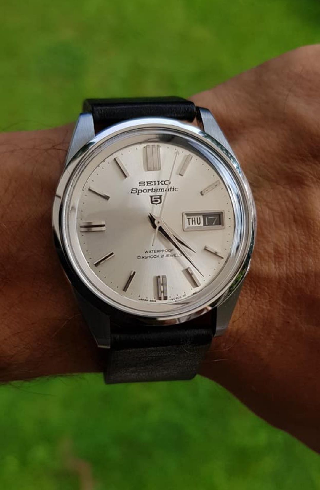 Zegarek automatyczny Seiko 5 Sportsmatic vintage