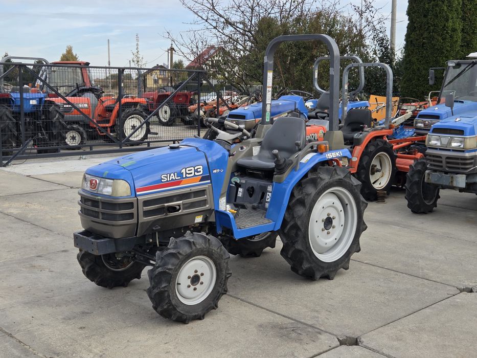 Traktorek japoński Iseki Sial 193 wspomaganie 19km 4x4