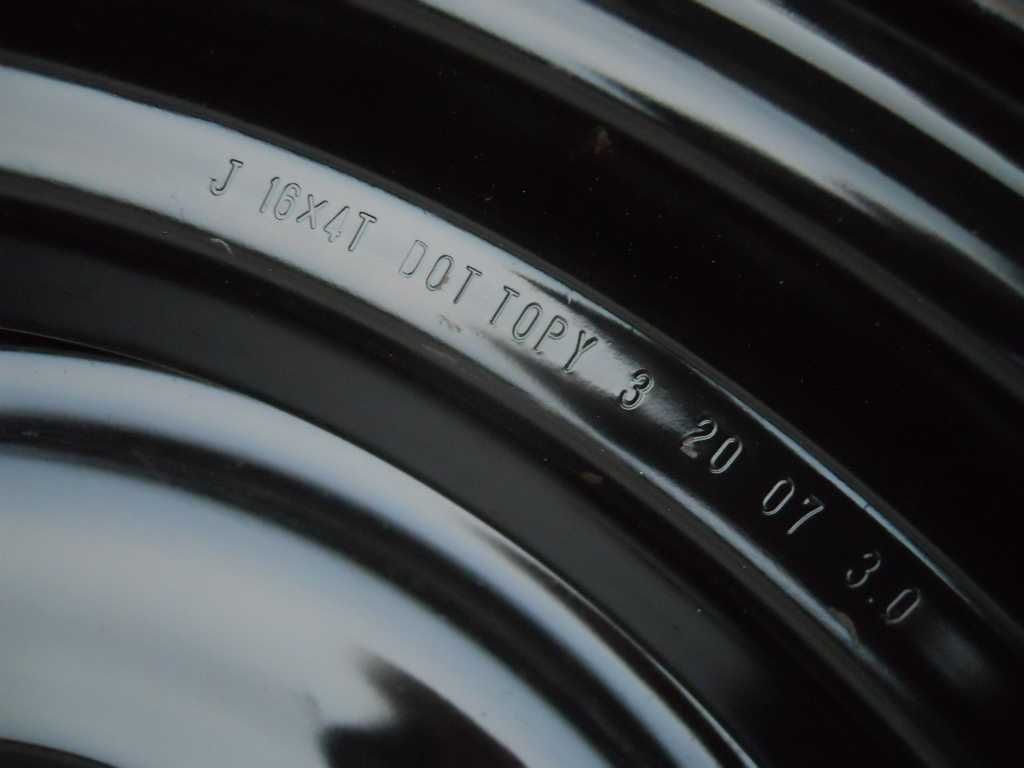 Koło zapasowe, dojazdowe 16, 5x114,3, MAZDA, KIA, HYUNDAI, itd..