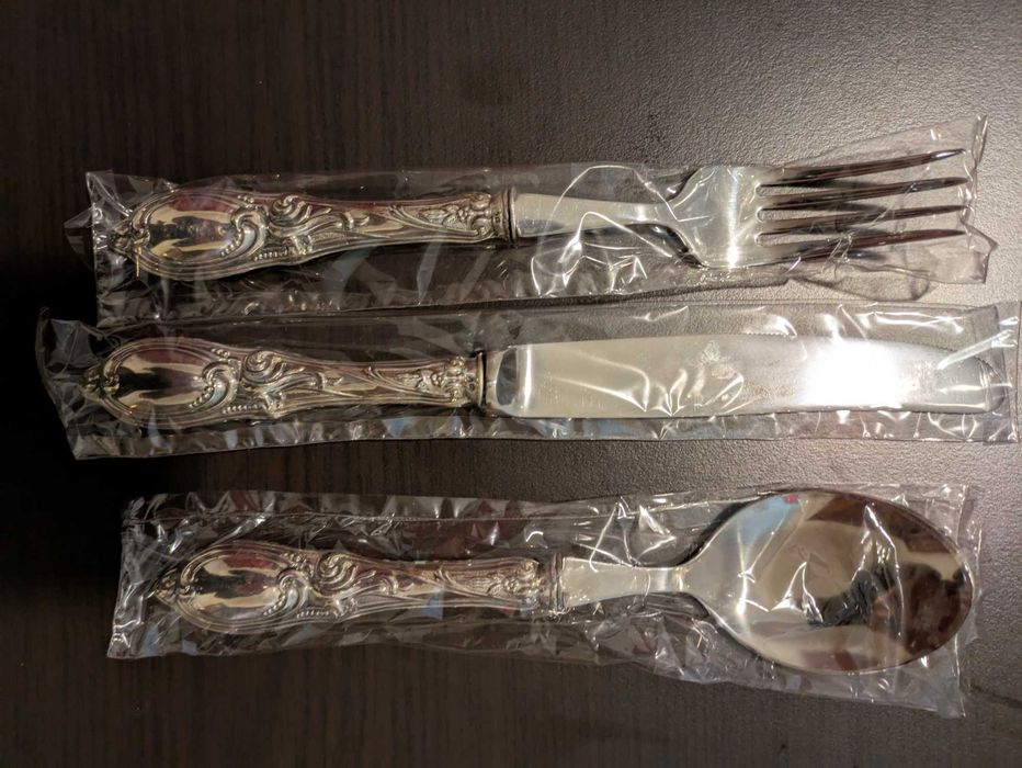 Talheres em prata