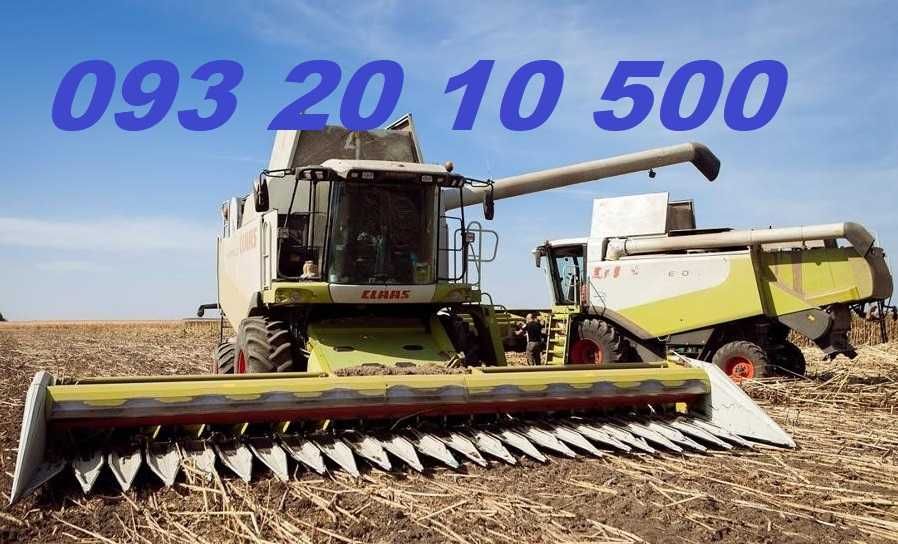 Надаємо послуги комбайна Збір врожаю соняшник Claas lexion оренда
