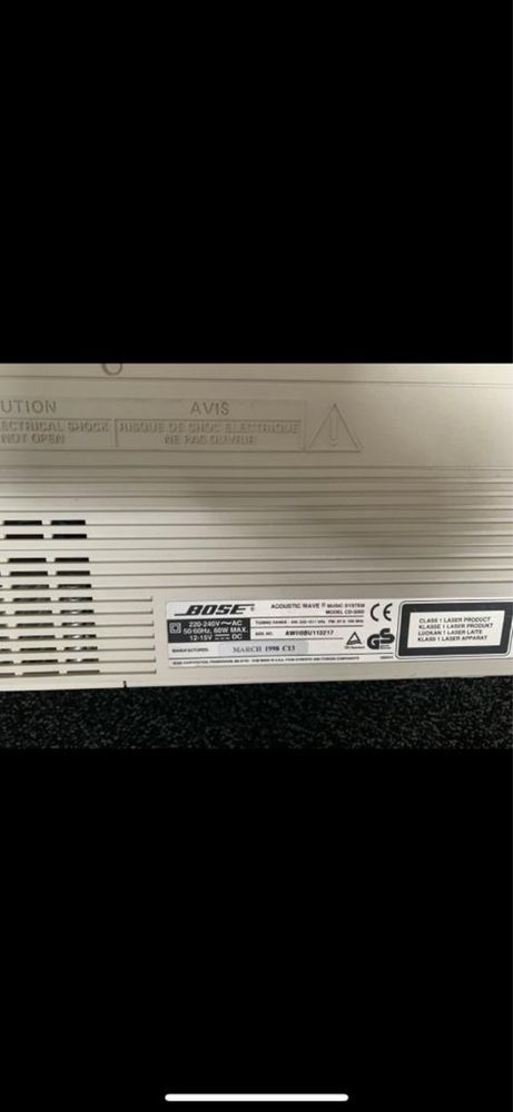 BOSE WAVE Radio Odtwarzacz CD