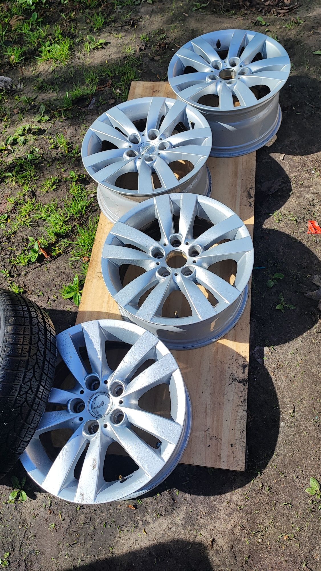 Alufelgi 17  BMW VW Touareg 5x120 stan b.dobry