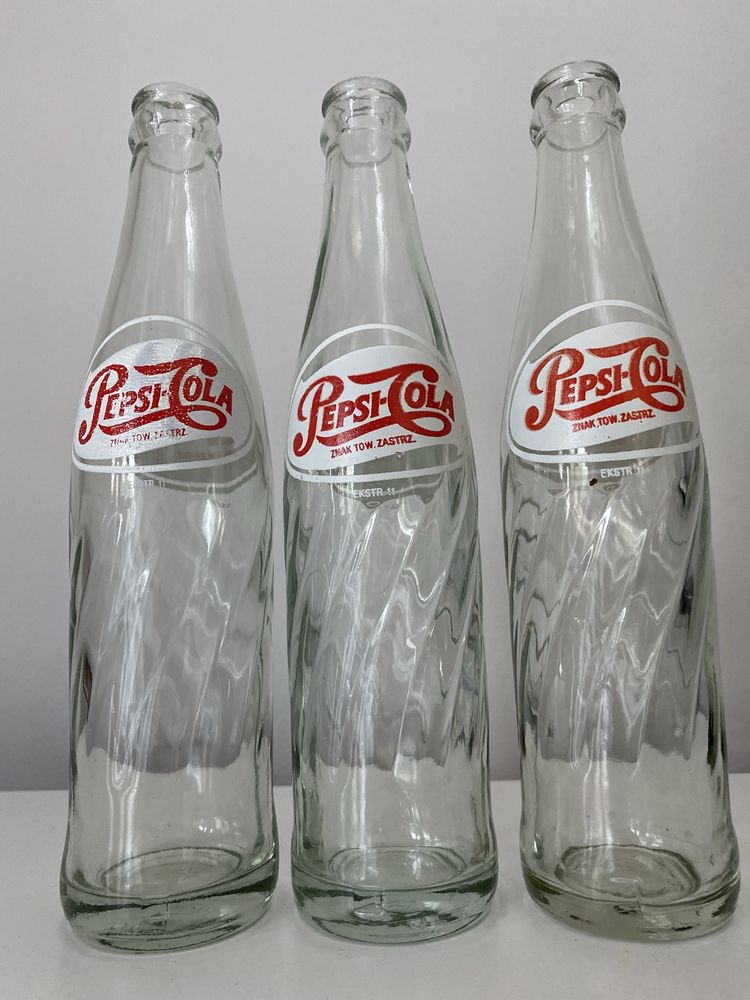 Oryginalne Butelki Cola / PepsiCola z lat 70
