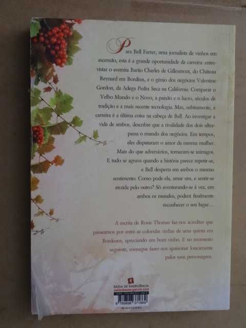 Paixão Bordeaux Rosie Thomas - 1ª Edição