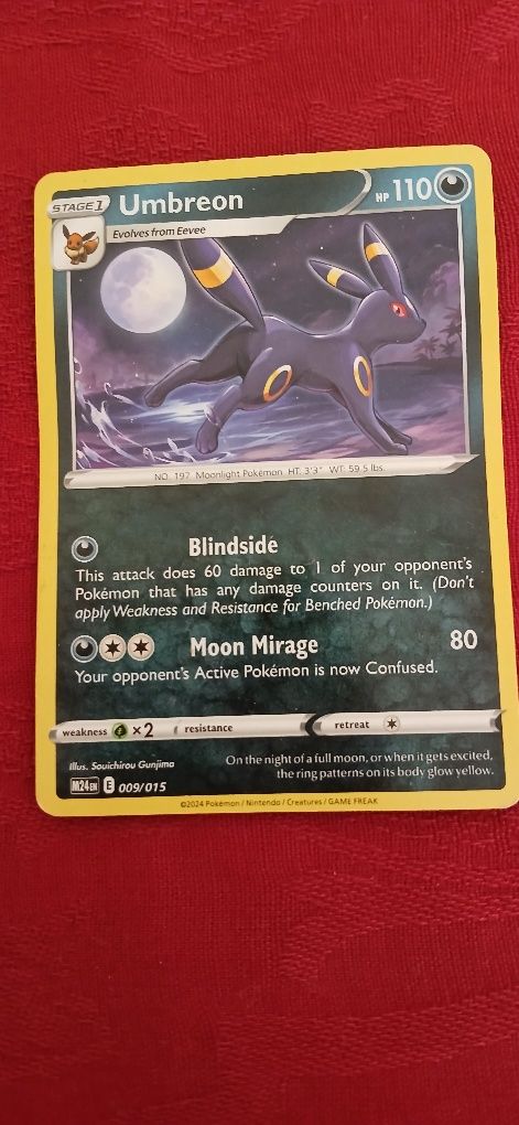 Carta Umbreon -McDonald's 2025