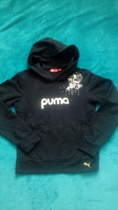 Czarna bluza PUMA rozm. 152/164 Tanio!