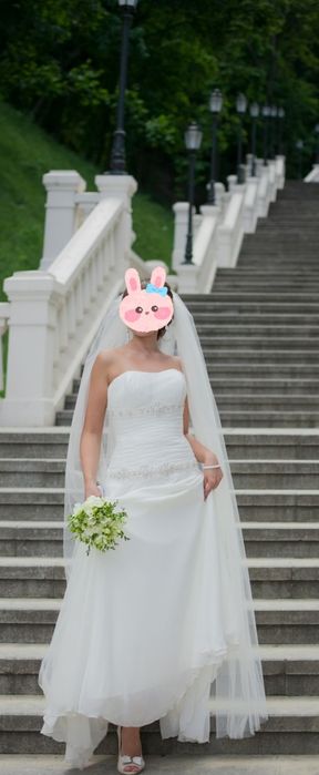 Весільна сукня,свадебное платье,шифонове плаття з корсетом