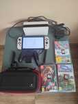 Konsola NINTENDO Switch OLED Biała 2024 + Super Mario Bros Wonder Gra