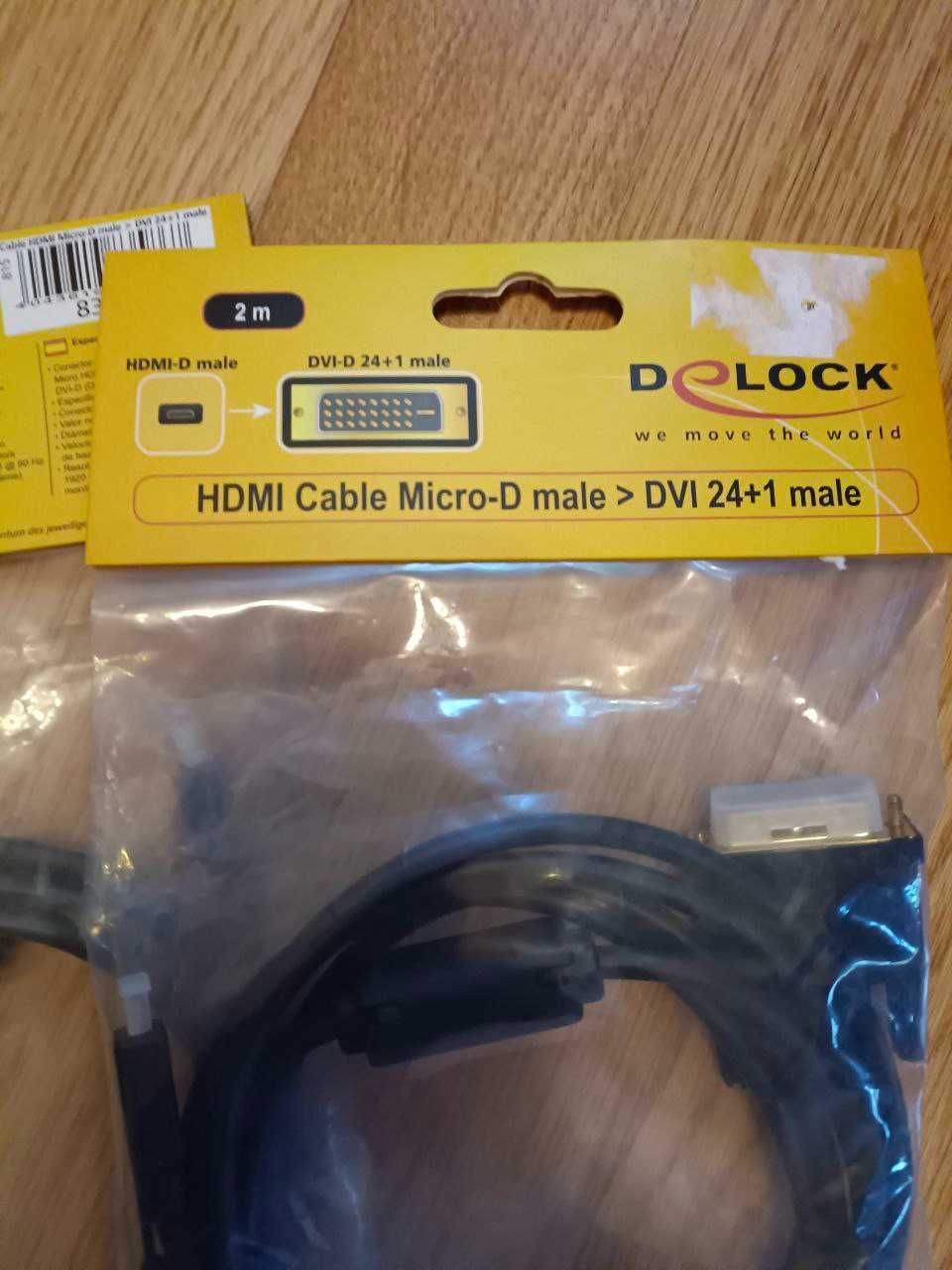 Кабель DisplayPort (AM/AM) 2m 
 HDMI-HDMI, dvi-dvi, Micro HDMI-DVI