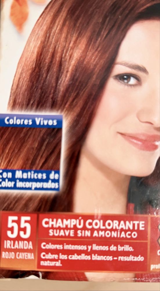 Dois colorantes/tinta oara cabelo