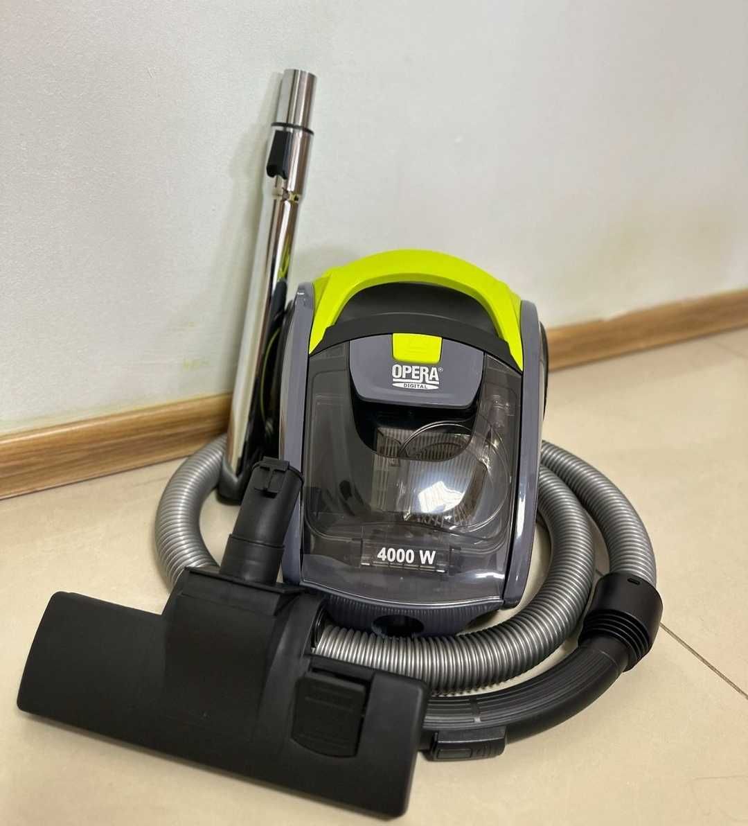 Потужний домашній пилосос контейнер на 2.5L пылесос 4000W 2 насадки