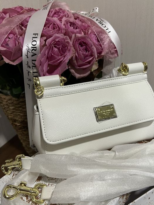 Сумка під Dolce Gabbana Sicily біла