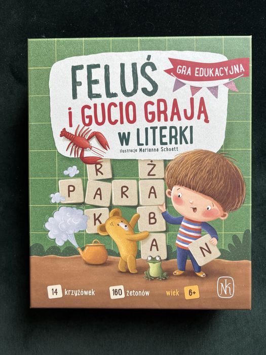 Gra Feluś i Gucio zabawa literami