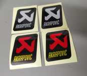 Autocolantes escape Akrapovic - 4€ cada