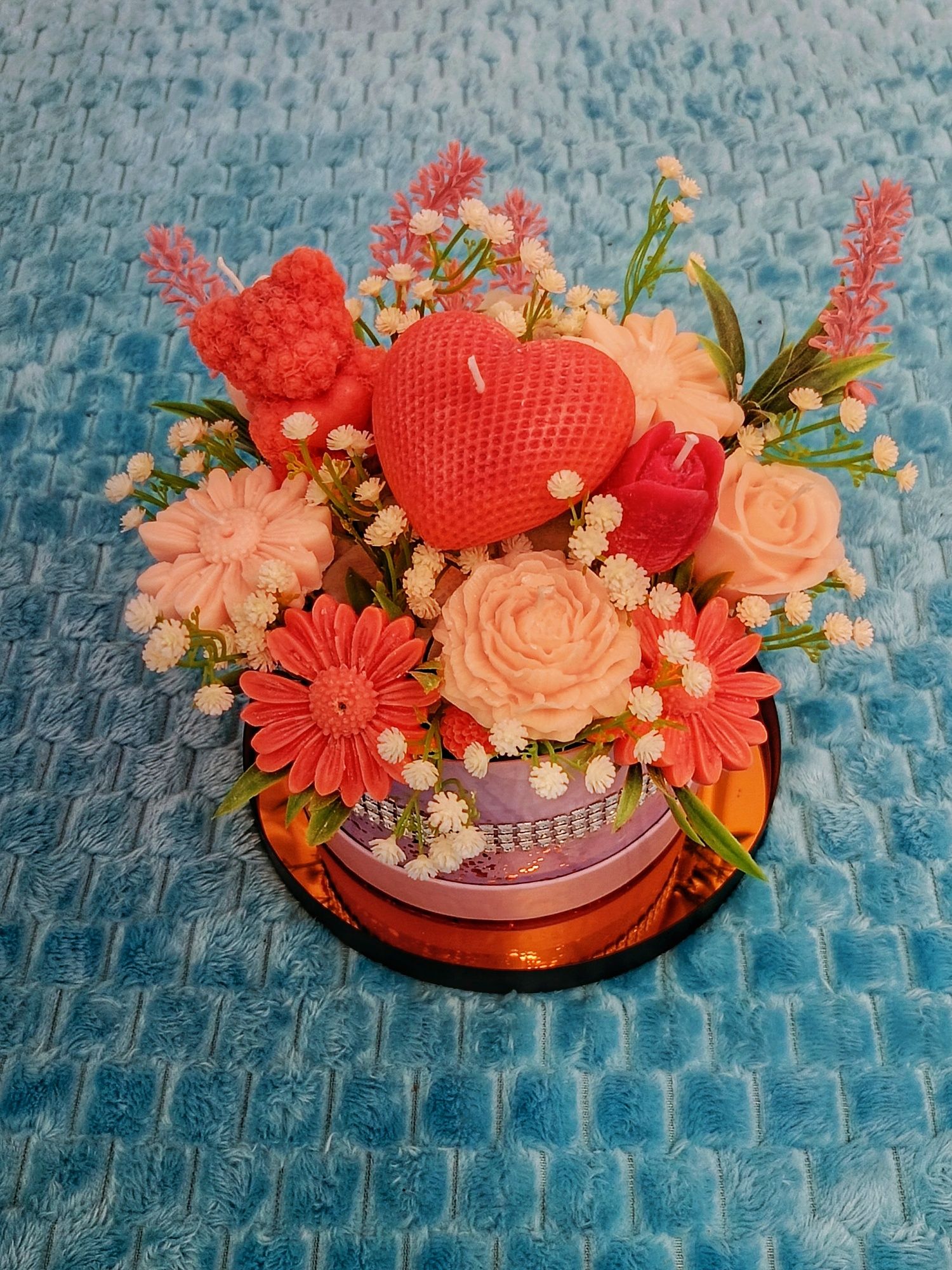Flower Box ze Świecami – Piękna Dekoracja i Idealny Prezent!