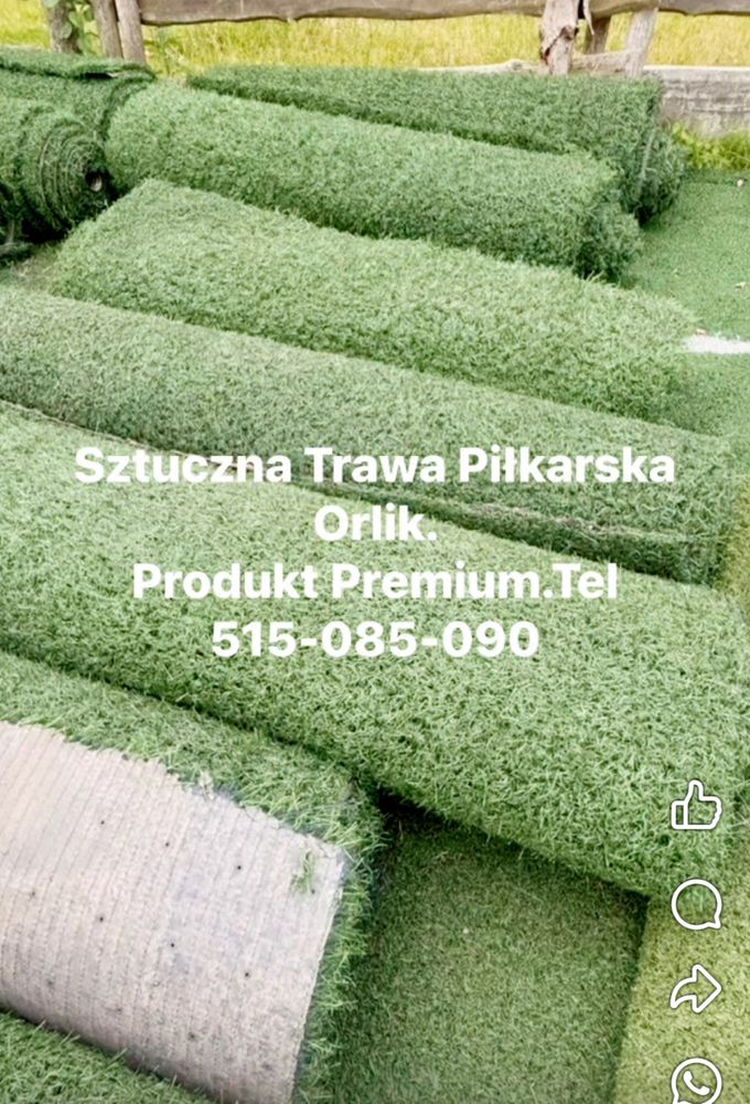 Sztuczna Trawa Piłkarska- Premium Orlik