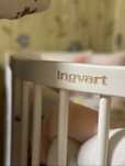 Дитяча кроватка Ingvart 9 в 1 SmartBed (овальна)