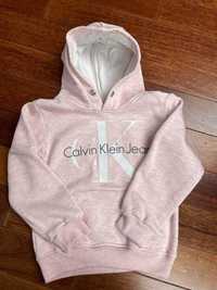 bluza dziecięca Calvin Klein Jeans, rozm. 110-116, różowa