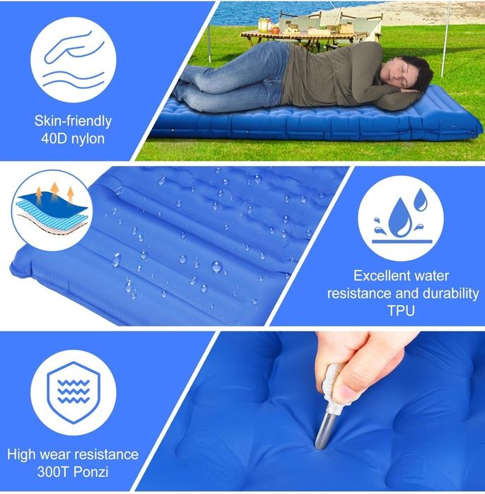 qoqidun Mata kempingowa Samopompująca