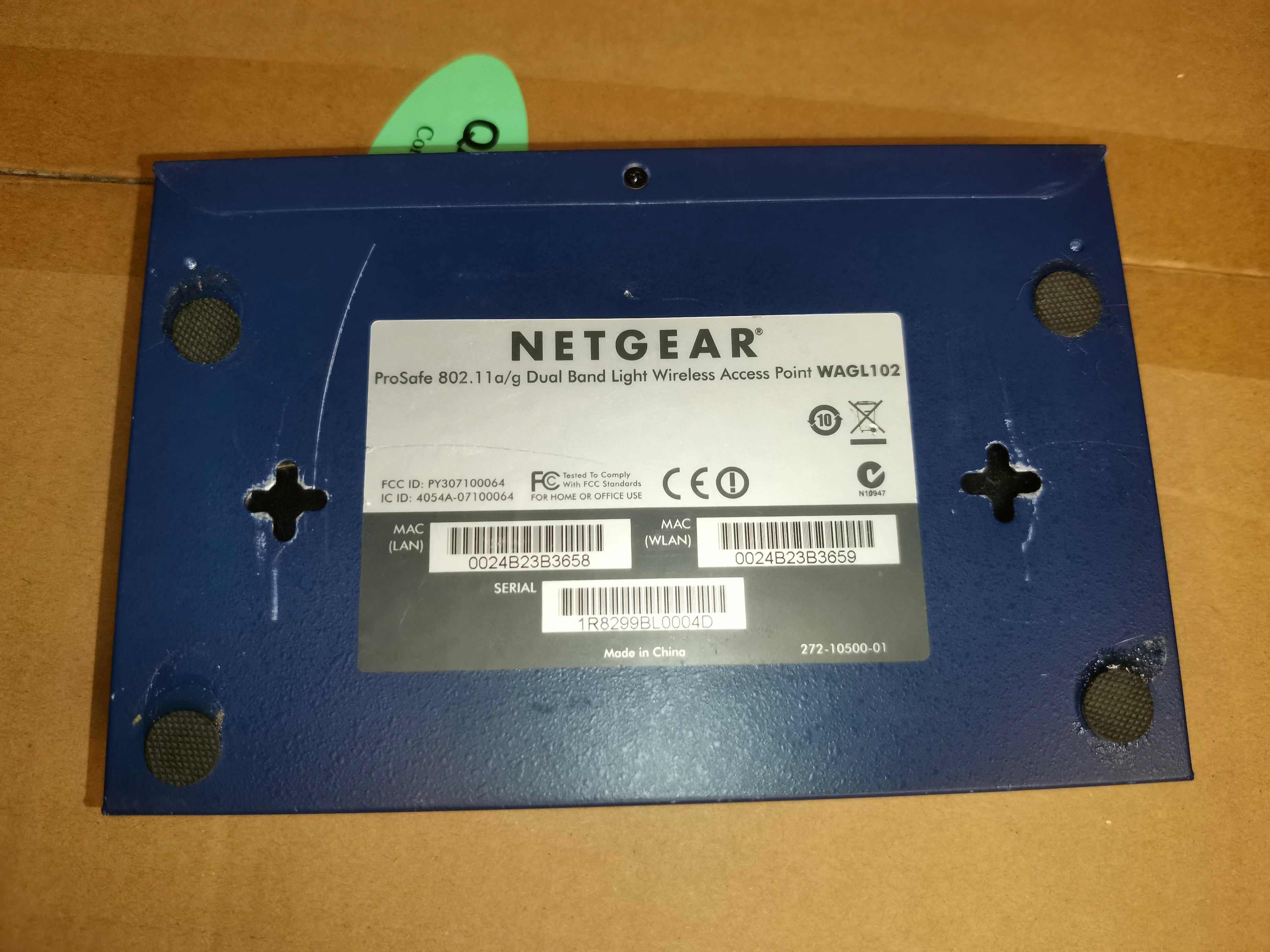 Точка доступа NetGear WAGL102 без блока питания - состояние неизвестно