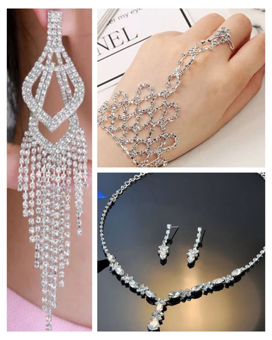 Свадебная и вечерняя бижютерия . Распродажа.