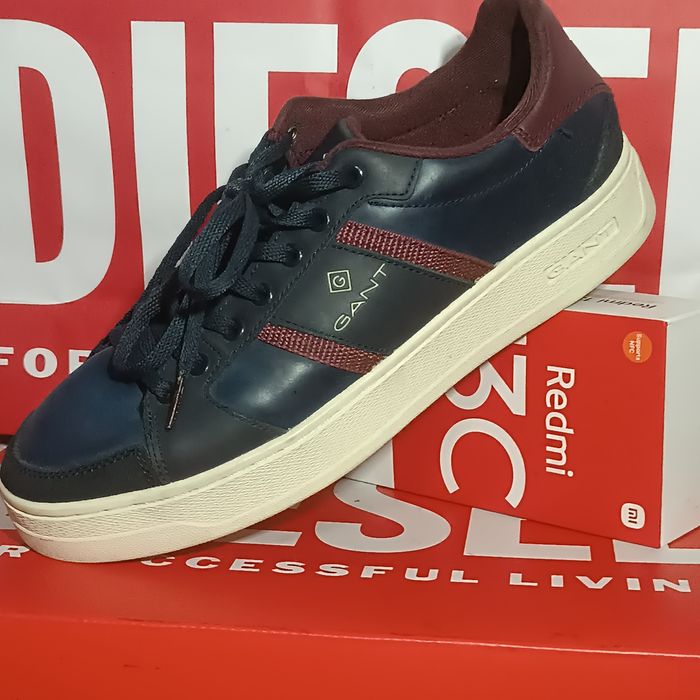 Мужские кожанные кеды Gant оригинал раз.42ст.27,5см