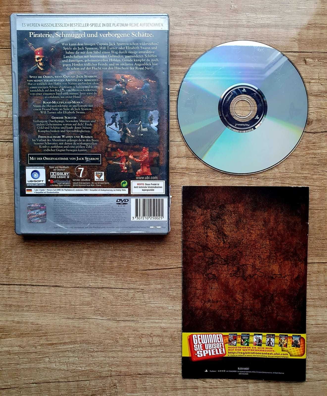 Piraci z Karaibów NIE DZIAŁA Playstation 2 PS2