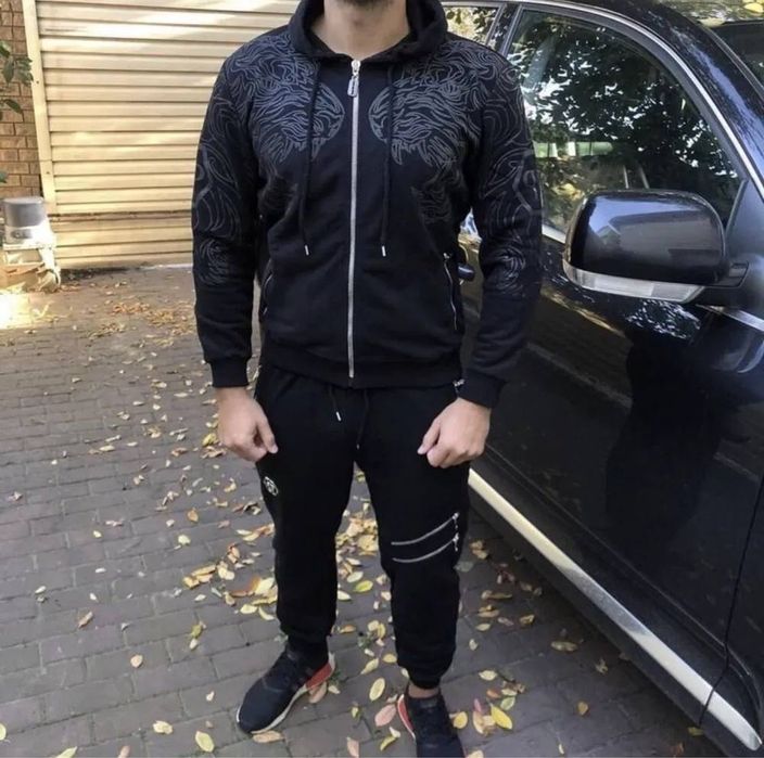 Спортивный костюм Philipp Plein Twins Lions Black S