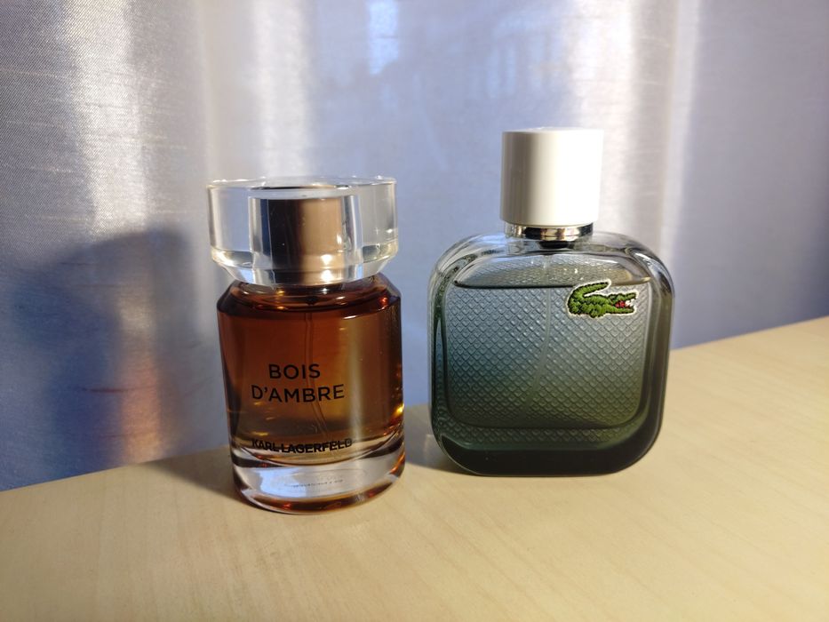 Perfumy Lacoste L.12.12. Blanc Eau Int. + Karl Lagerfeld Bois d'Ambre
