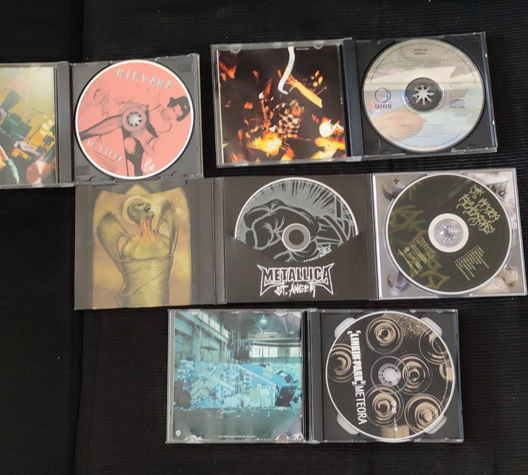 CD's originais Nirvana/Linkin Park/ Elvis