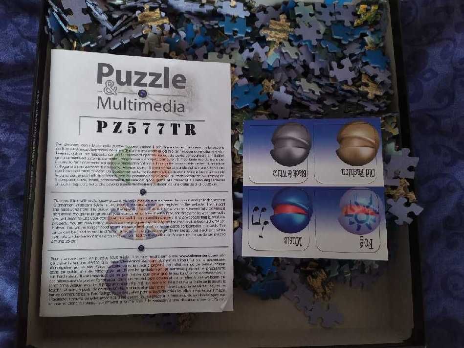 Puzzle multimedialne clementoni 1000