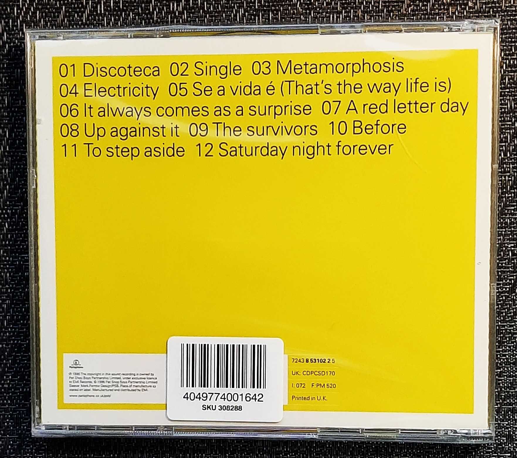 Polecam Album CD  PET SHOP BOYS  Album CD : Bilingual